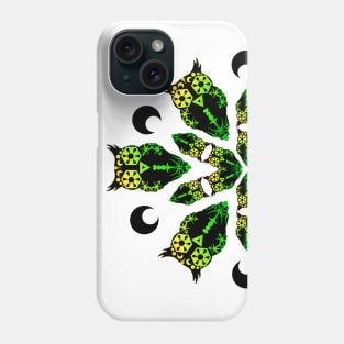 Spring Owl Mandala Phone Case