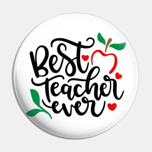 Best Teacher Pin