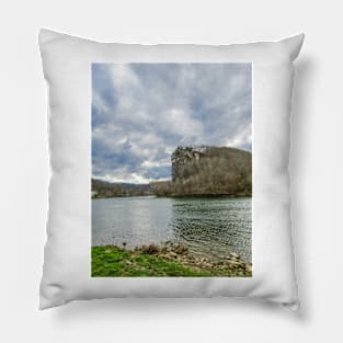 A Castle In The Distance Pillow