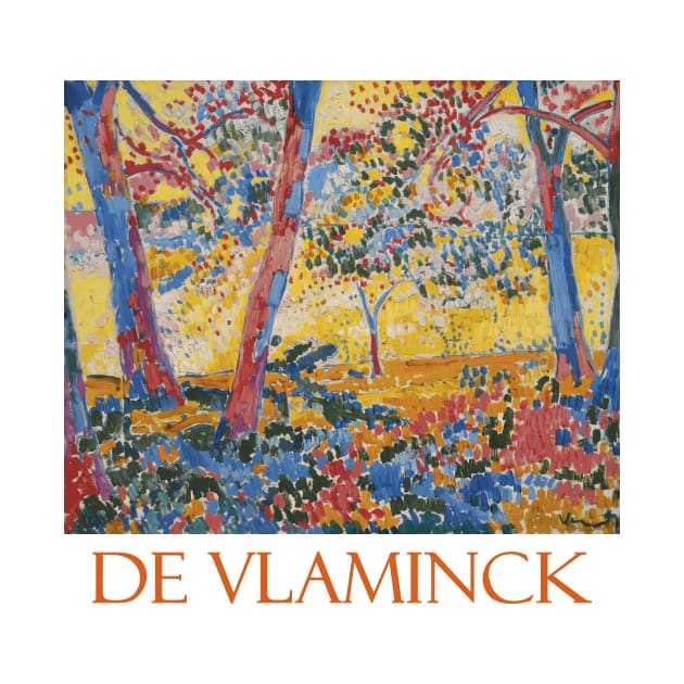 Sous-Bois (1905) by Maurice de Vlaminck by Naves