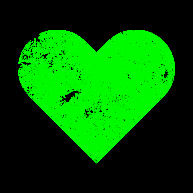 Green Heart For Lovers by DazzlingApparel