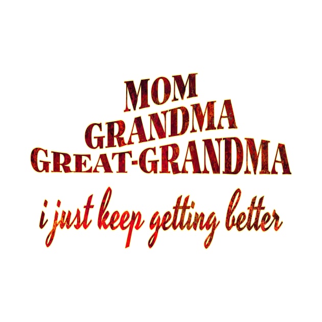 Evolving Legacy: Mom, Grandma, Great-Grandma by nanas_design_delights