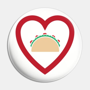 I Love Tacos Pin