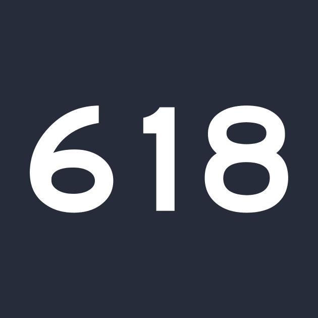 618 Area Code by Arch City Tees