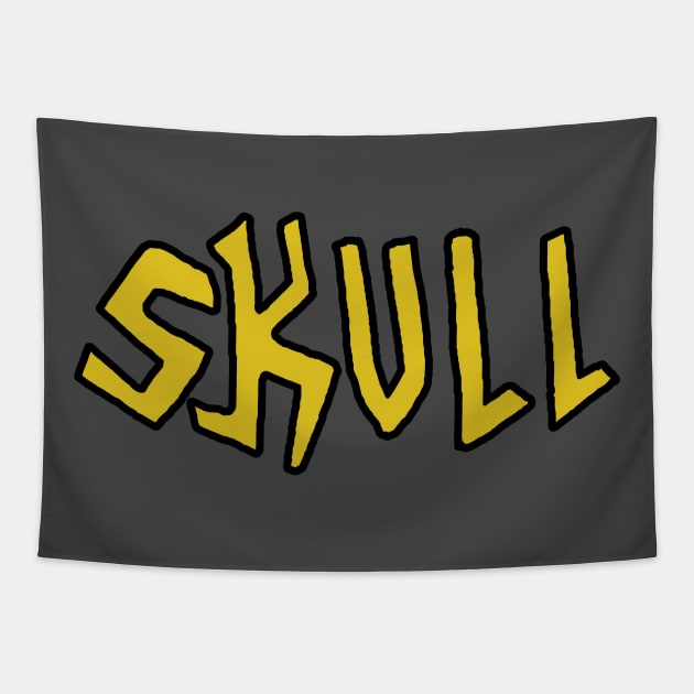 Butt-head Costume Skull Tapestry by EvangelistaPro