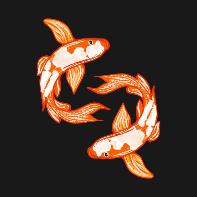 Koi by Kelly Louise Art