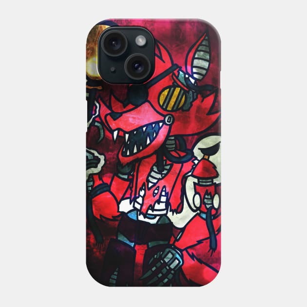 FNAF - Foxy Was My Favourite Phone Case by ScribbleSketchScoo