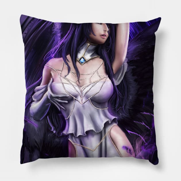 Succubus Lady Pillow by asteltainn