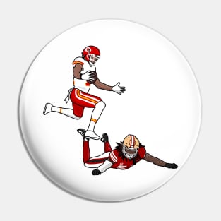 The jumping hardman Pin