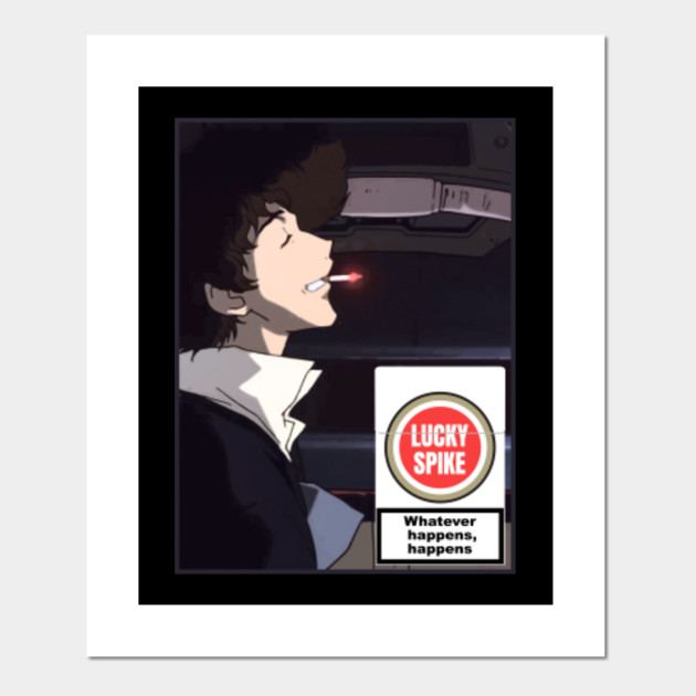 Wallpaper Cowboy Bebop Lucky Spike Cowboy Bebop Poster E Stampa For iPhone Free