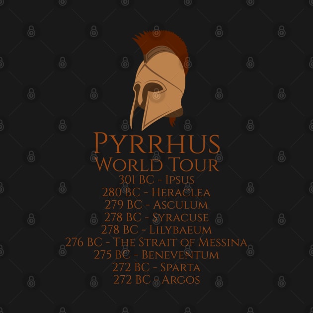 Ancient Greek & Roman History - Pyrrhus World Tour - Epirus by Styr Designs