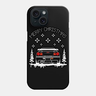 Skyline GT-R Christmas Phone Case