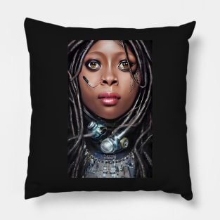 Erykah Badu Digital Graphic Pillow