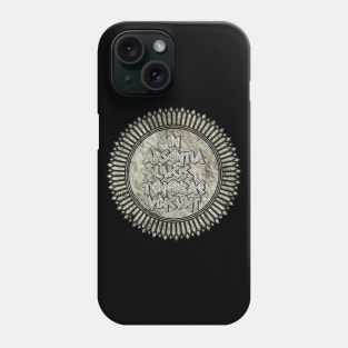 In Absentia Lucis, Tenebrae Vincunt (In the Absence Of Light, Darkness Prevails) Phone Case