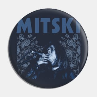 Mitski Folk Japanese American Pin