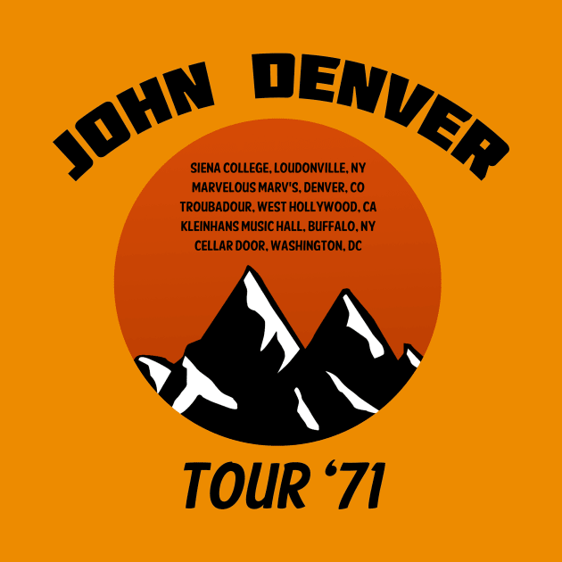 John Denver Tour '71 by ocsling