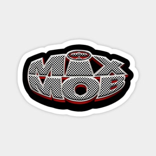 Mix Mob Checkered Logo Magnet