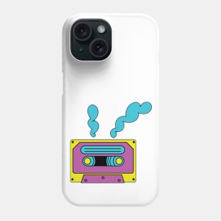 Retro Graffiti Cassette Tape Phone Case