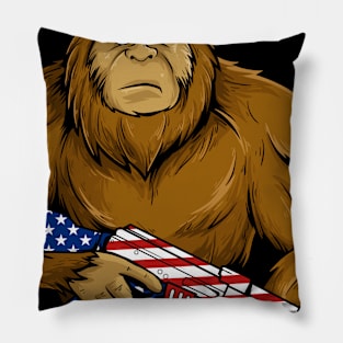 Bigfoot 2nd Amendment Pillow