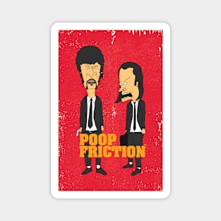 Beavis & Butthead in Poop Friction Magnet