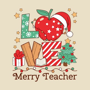 Merry Teacher T-Shirt