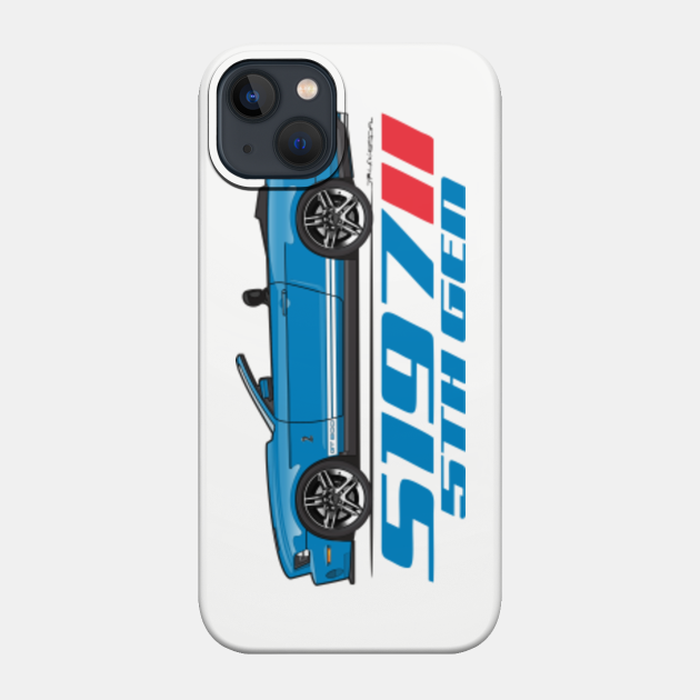 5th Gen-Grabber Blue - Convertible Gt500 - Phone Case