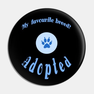 Animal Adoption Pin