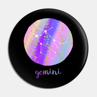 Gemini sign Pin