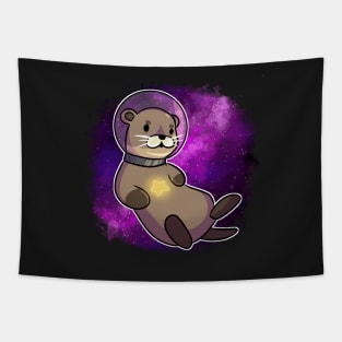 Space Otter Tapestry