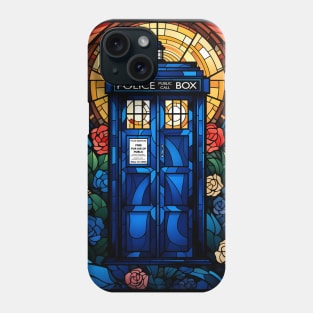 Stained Glass Gallifreyan Window Phone Case