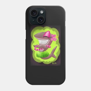 Sweet Hula Shark Phone Case