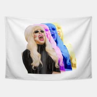 trixie screaming Tapestry