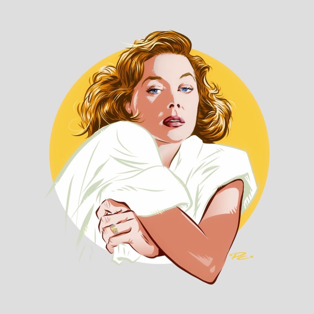 Gloria Grahame - An illustration by Paul Cemmick by PLAYDIGITAL2020