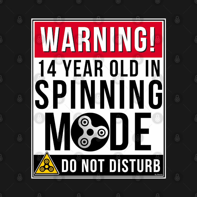 Fidget Spinner 14 Year Old In Spinning Mode Birthday Gift Idea For 14 by giftideas