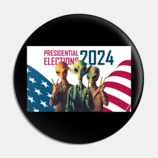 President alien Pin