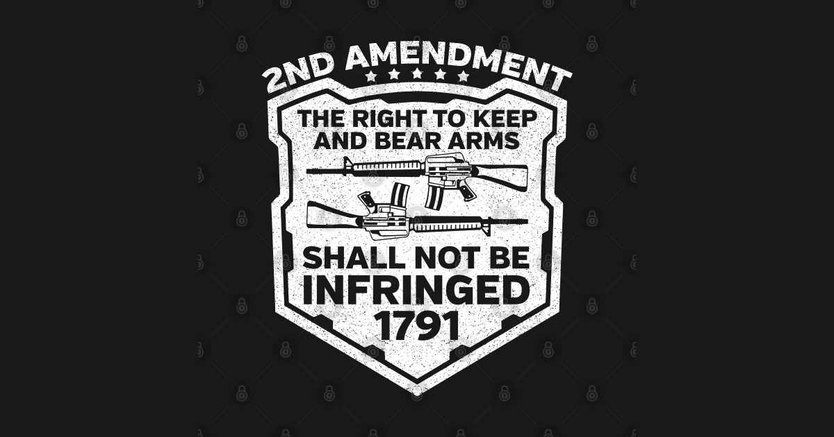 Gun Rights 2nd Amendment Gun Rights T Shirt Teepublic 3229