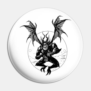 Manga Gargoyle Pin