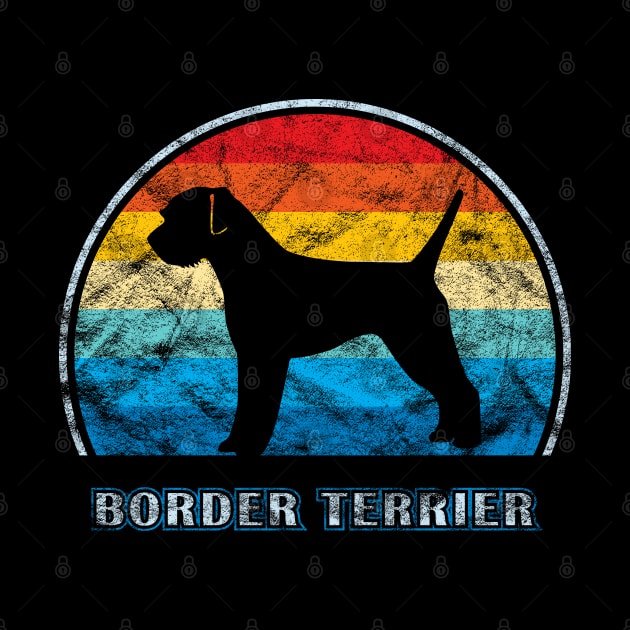 Border Terrier Vintage Design Dog by millersye