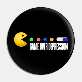 GAME OVER DEPRESSION!! Pin