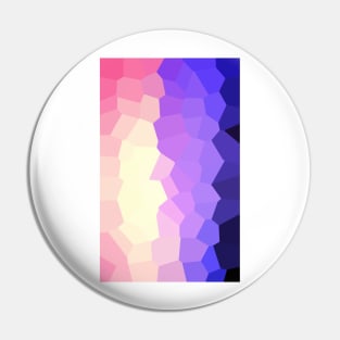 Polygon Style Pastel Color Pin