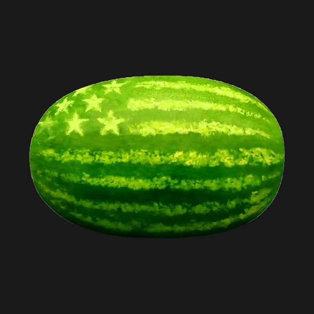 American Watermelon Large by DavidLoblaw