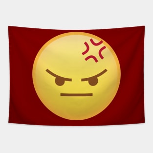 Angry face [D] Tapestry