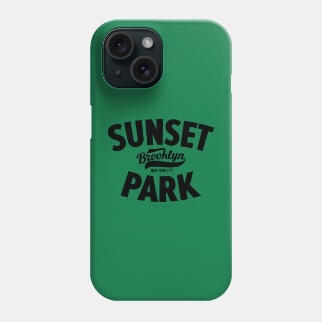 Sunset Park New York - Capturing Brooklyn's Urban Aura Phone Case by Boogosh