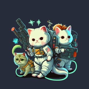 Cats Try Space T-Shirt