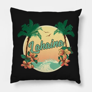 Lahaina Hawaii Strong Pillow