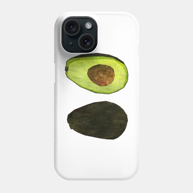 Avocado pair Phone Case by Babban Gaelg