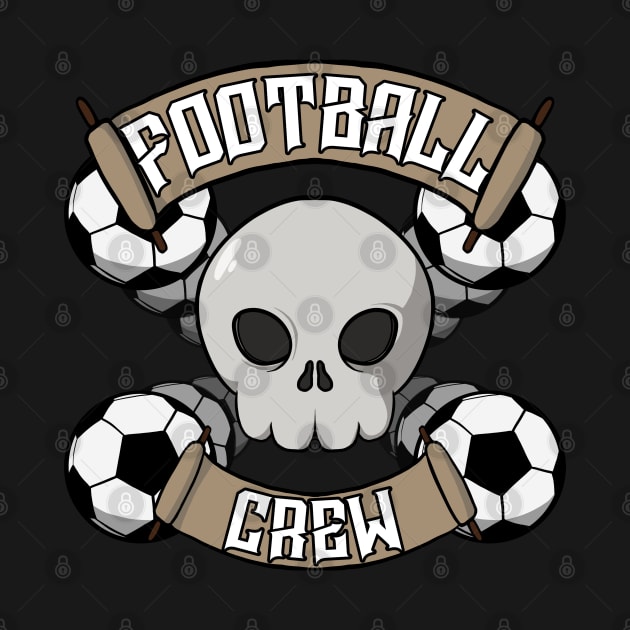 Soccer crew Jolly Roger pirate flag by RampArt