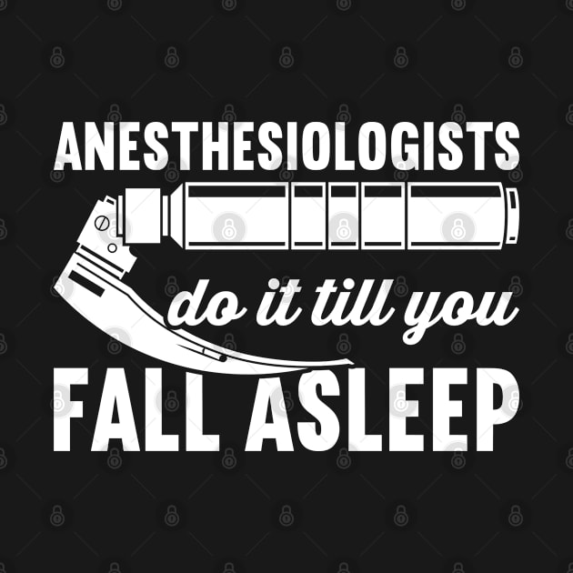 Anesthesiology Anesthesiologist by medd.art