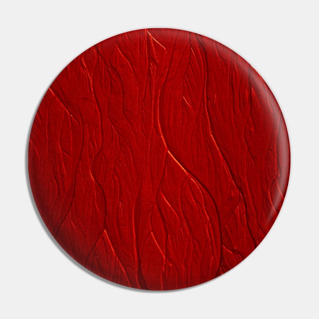 Red Veined Texture Pin by thesnowwhyte