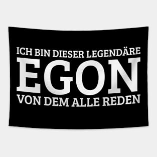 Egon Funny Saying Birthday First Name Tapestry